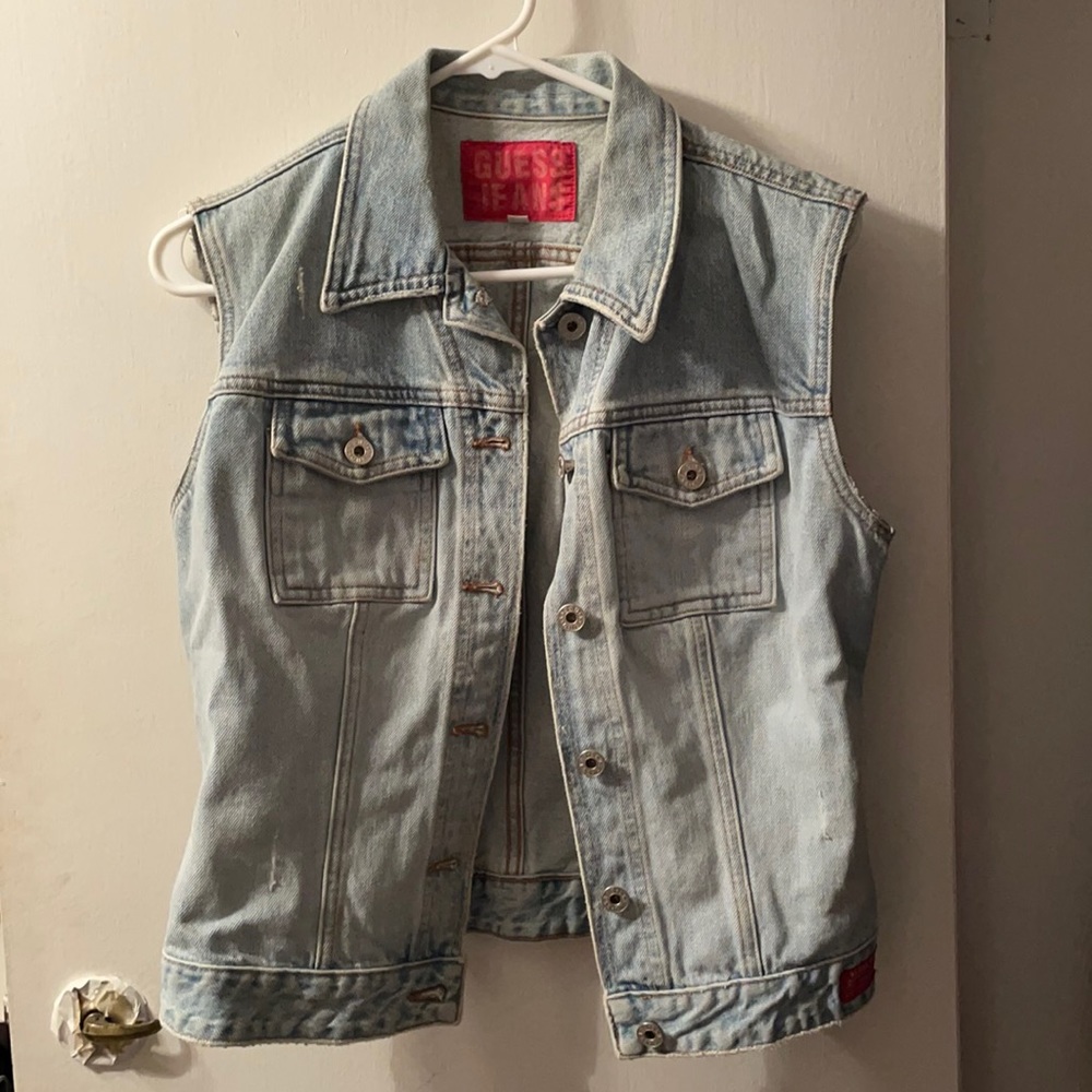 Vintage Guess Denim Vest
